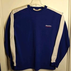 Nautica long sleeve fleece shirt